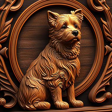 3D model Cromforlander dog (STL)